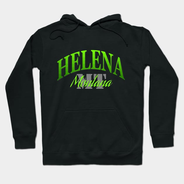 City Pride: Helena, Montana Hoodie by Naves